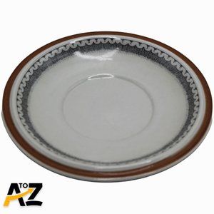 Goebel 5 3/4" Saucer Oeslauer Manufaktur, Bavaria, West Germany Country Burgund